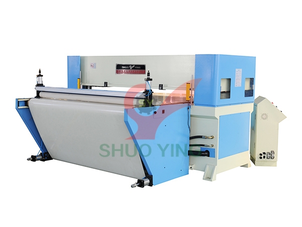Conveyor belt hydraulic cutting machine